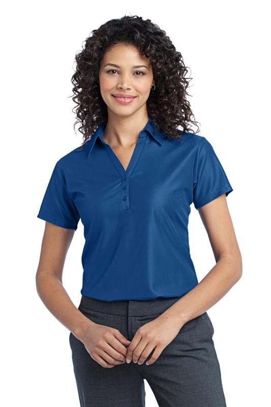 Port Authority ® Ladies Vertical Pique Polo. L512