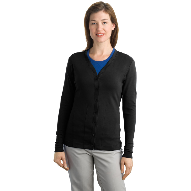 Port Authority &#174;  Ladies Modern Stretch Cotton Cardigan. L515