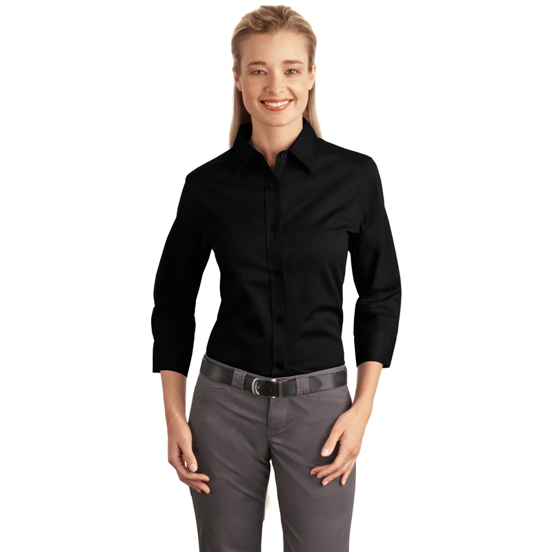 Port Authority &#174;  Ladies 3/4-Sleeve Easy Care Shirt. L612