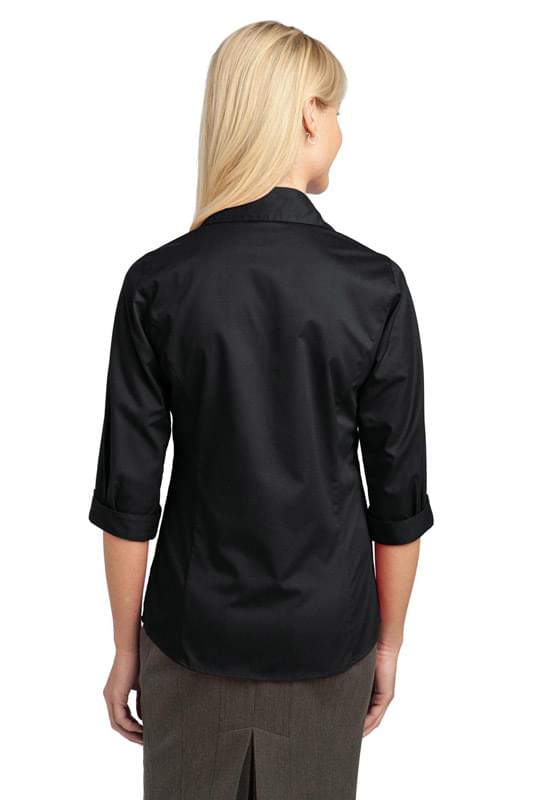 IMPROVED Port Authority ® Ladies 3/4-Sleeve Blouse. L6290 IMPROVED Port Authority ® Ladies 3/4-Sleeve Blouse. L6290