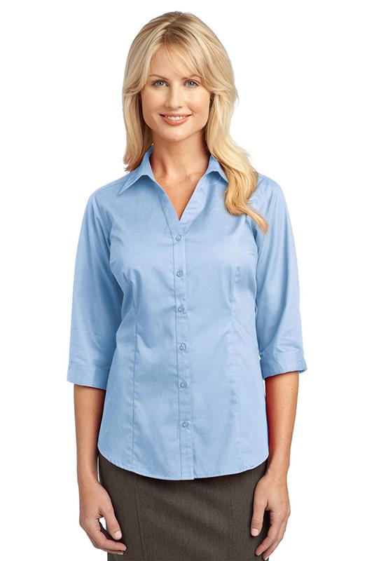 IMPROVED Port Authority ® Ladies 3/4-Sleeve Blouse. L6290