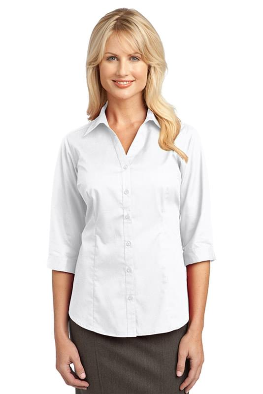 IMPROVED Port Authority ® Ladies 3/4-Sleeve Blouse. L6290