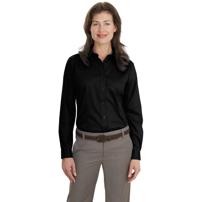 Port Authority &#174;  Ladies Non-Iron Twill Shirt.  L638