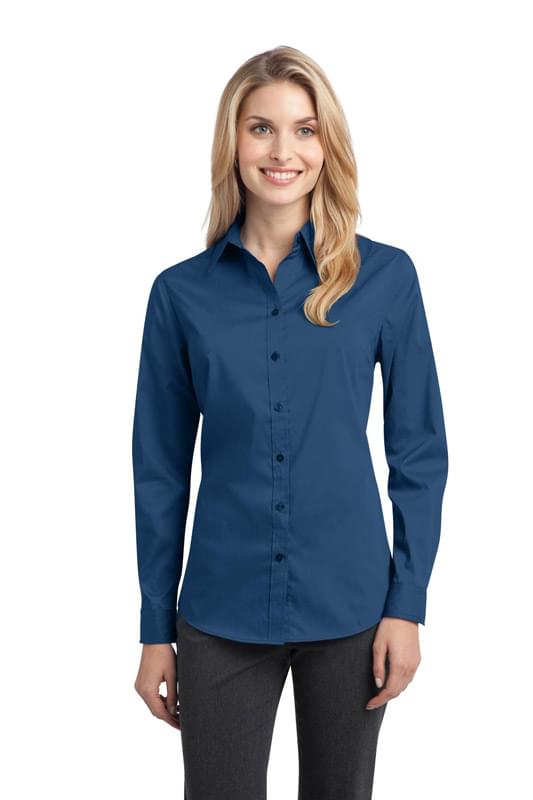 Port Authority ® Ladies Stretch Poplin Shirt. L646