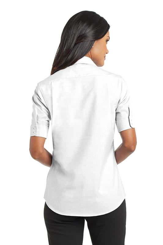 Port Authority &#174;  Ladies Short Sleeve SuperPro &#153;  Oxford Shirt. L659