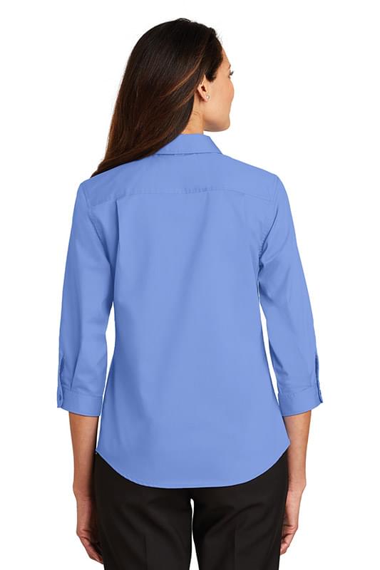 Port Authority &#174;  Ladies 3/4-Sleeve SuperPro &#153;  Twill Shirt. L665
