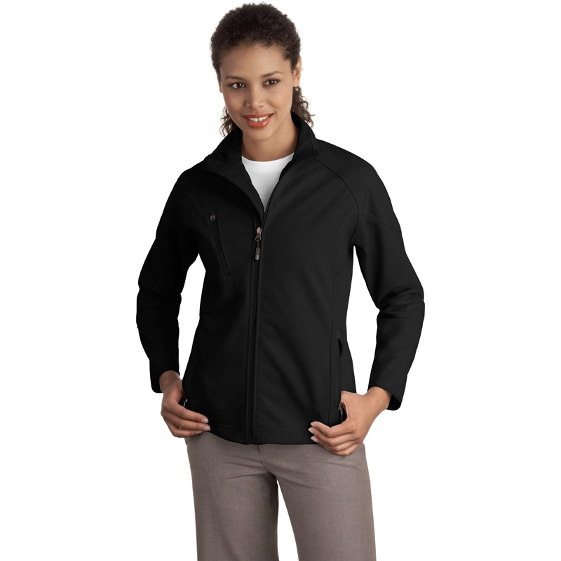 Port Authority &#174;  Ladies Textured Soft Shell Jacket. L705