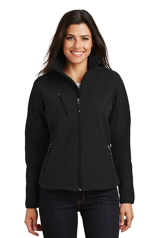 Port Authority &#174;  Ladies Textured Soft Shell Jacket. L705