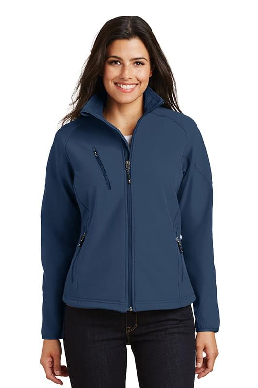 Port Authority &#174;  Ladies Textured Soft Shell Jacket. L705