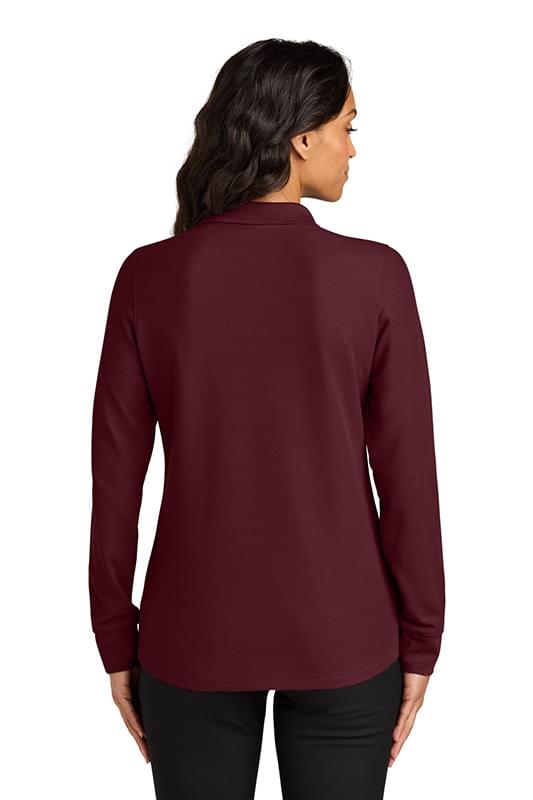 Port Authority ® Women's Wearever Signature Pique Long Sleeve Polo LK200LS Port Authority ® Women's Wearever Signature Pique Long Sleeve Polo LK200LS