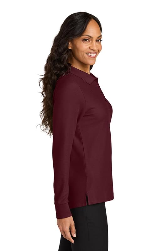 Port Authority ® Women's Wearever Signature Pique Long Sleeve Polo LK200LS Port Authority ® Women's Wearever Signature Pique Long Sleeve Polo LK200LS