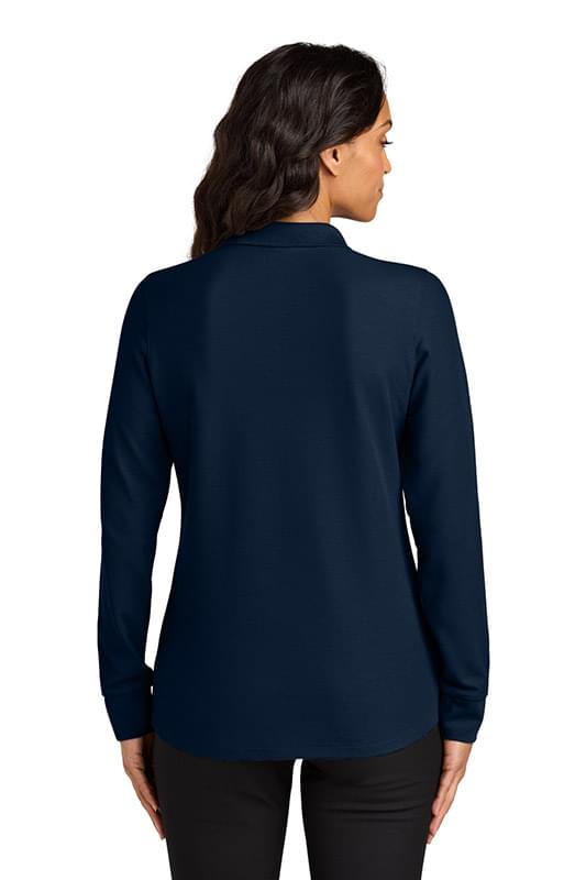 Port Authority ® Women's Wearever Signature Pique Long Sleeve Polo LK200LS Port Authority ® Women's Wearever Signature Pique Long Sleeve Polo LK200LS