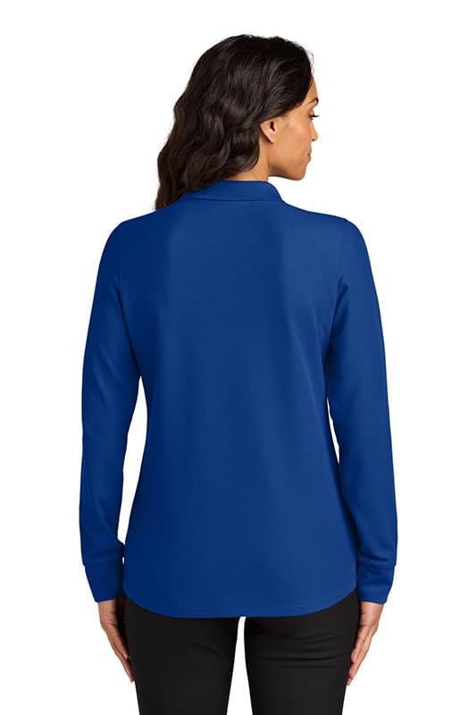 Port Authority ® Women's Wearever Signature Pique Long Sleeve Polo LK200LS Port Authority ® Women's Wearever Signature Pique Long Sleeve Polo LK200LS