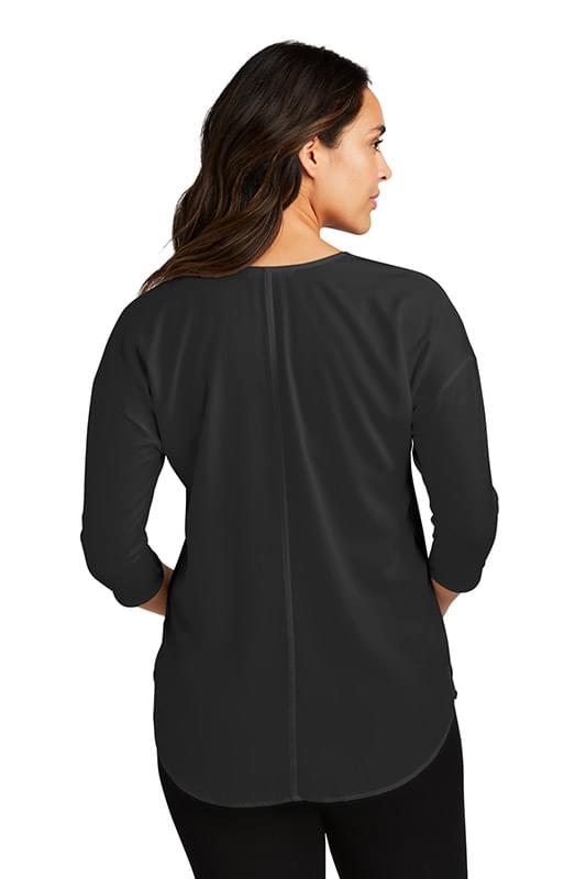 Port Authority &#174;  Ladies Concept 3/4-Sleeve Soft Split Neck Top. LK5433