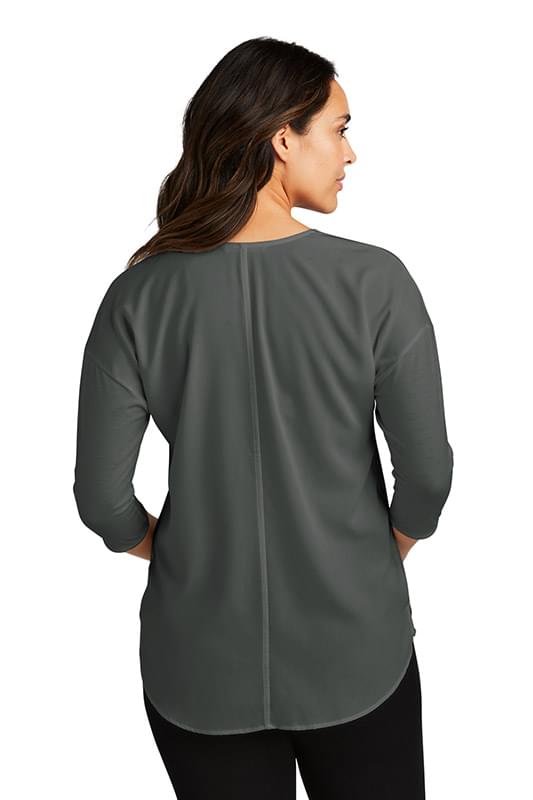 Port Authority &#174;  Ladies Concept 3/4-Sleeve Soft Split Neck Top. LK5433
