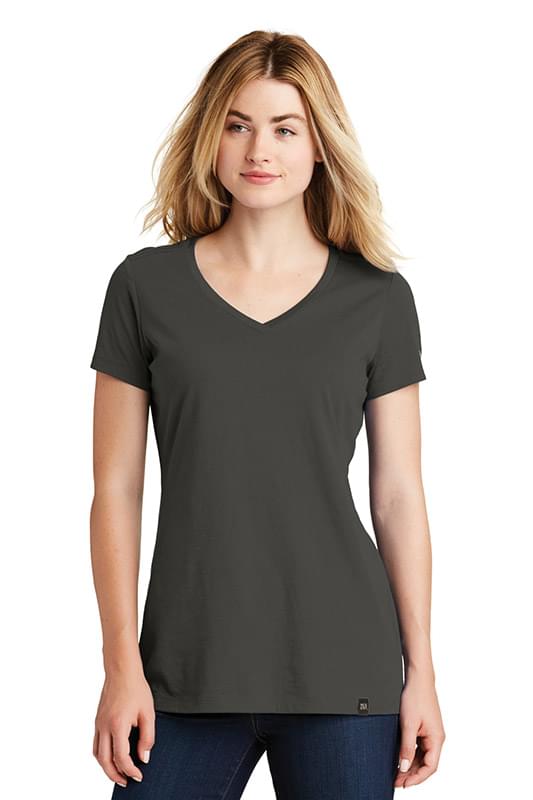 New Era  &#174;  Ladies Heritage Blend V-Neck Tee. LNEA101