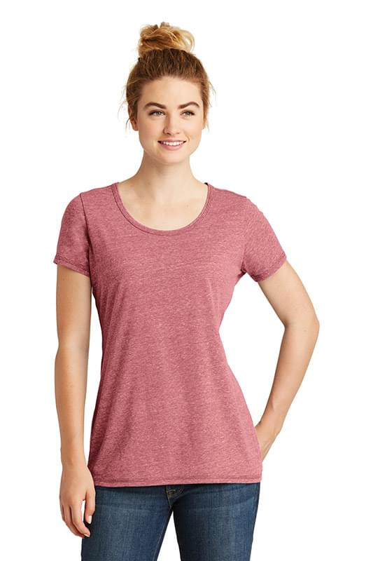 New Era ® Ladies Tri-Blend Performance Scoop Tee. LNEA130