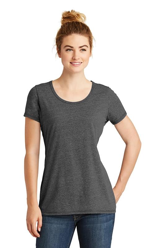 New Era ® Ladies Tri-Blend Performance Scoop Tee. LNEA130
