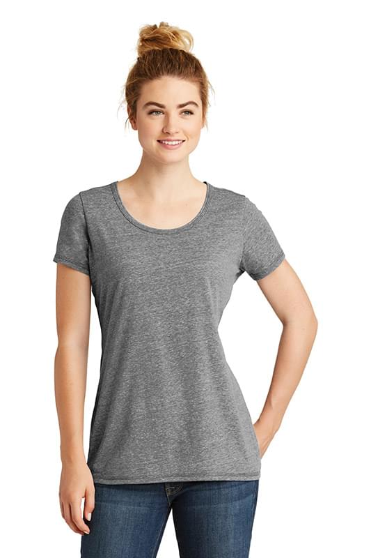 New Era ® Ladies Tri-Blend Performance Scoop Tee. LNEA130