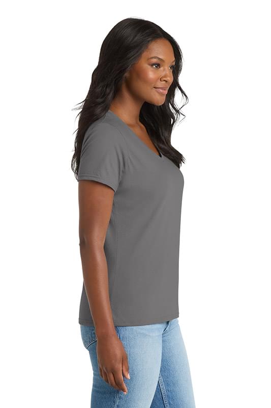 Port & Co ™  Women's Performance Blend V-Neck Tee. LPC381V Port & Co ™  Women's Performance Blend V-Neck Tee. LPC381V