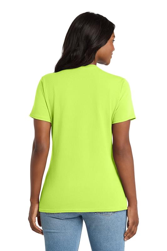 Port & Co ™  Women's Core Cotton V-Neck Tee. LPC54V Port & Co ™  Women's Core Cotton V-Neck Tee. LPC54V