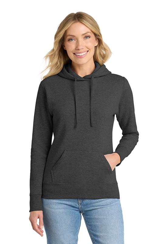 Port & Co   Women's Core Fleece Pullover Hooded Sweatshirt LPC78H