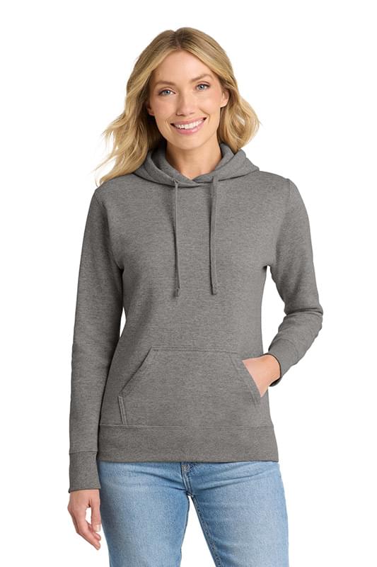 Port & Co   Women's Core Fleece Pullover Hooded Sweatshirt LPC78H