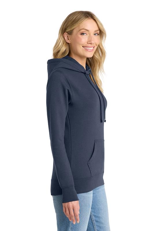 Port & Co   Women's Core Fleece Pullover Hooded Sweatshirt LPC78H