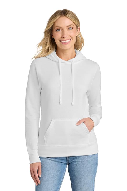 Port & Co   Women's Core Fleece Pullover Hooded Sweatshirt LPC78H