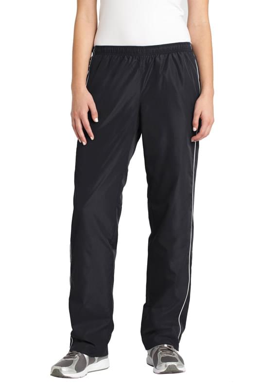 Sport-Tek &#174;  Ladies Piped Wind Pant. LPST61