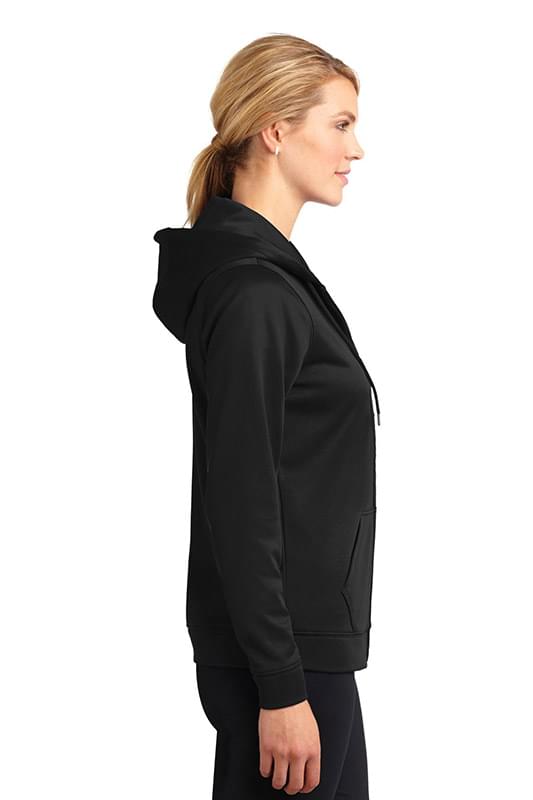 Sport-Tek ® Ladies Sport-Wick ® Fleece Full-Zip Hooded Jacket. LST238 Sport-Tek ® Ladies Sport-Wick ® Fleece Full-Zip Hooded Jacket. LST238