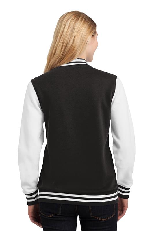 Sport-Tek ® Ladies Fleece Letterman Jacket. LST270 Sport-Tek ® Ladies Fleece Letterman Jacket. LST270