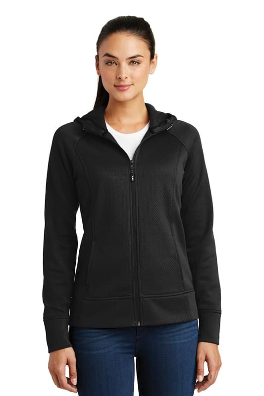 Sport-Tek &#174;  Ladies Rival Tech Fleece Full-Zip Hooded Jacket. LST295