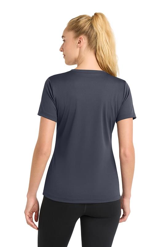 Sport-Tek ®  Women's PosiCharge ®  RacerMesh ®  V-Neck Tee. LST340 Sport-Tek ®  Women's PosiCharge ®  RacerMesh ®  V-Neck Tee. LST340