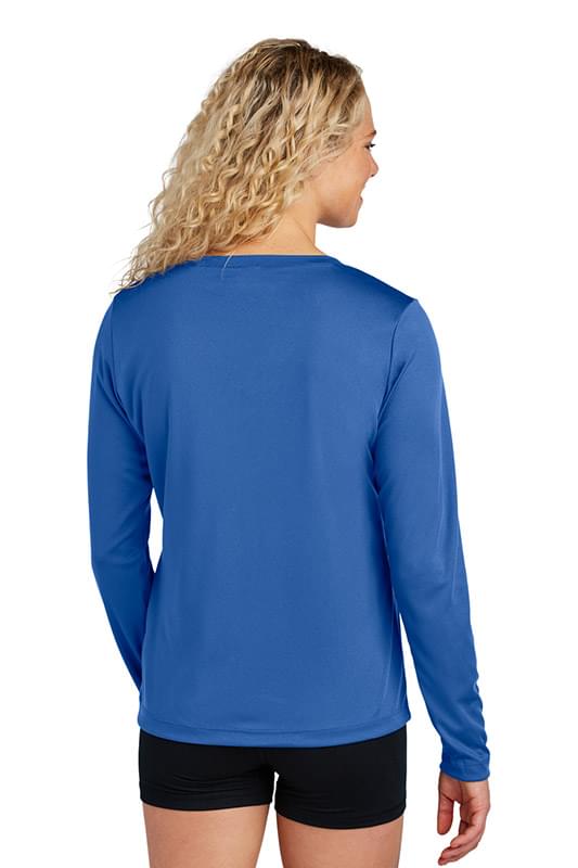 Sport-Tek &#174;  Women's Long Sleeve PosiCharge &#174;  Competitor&#153; V-Neck Tee. LST353LS