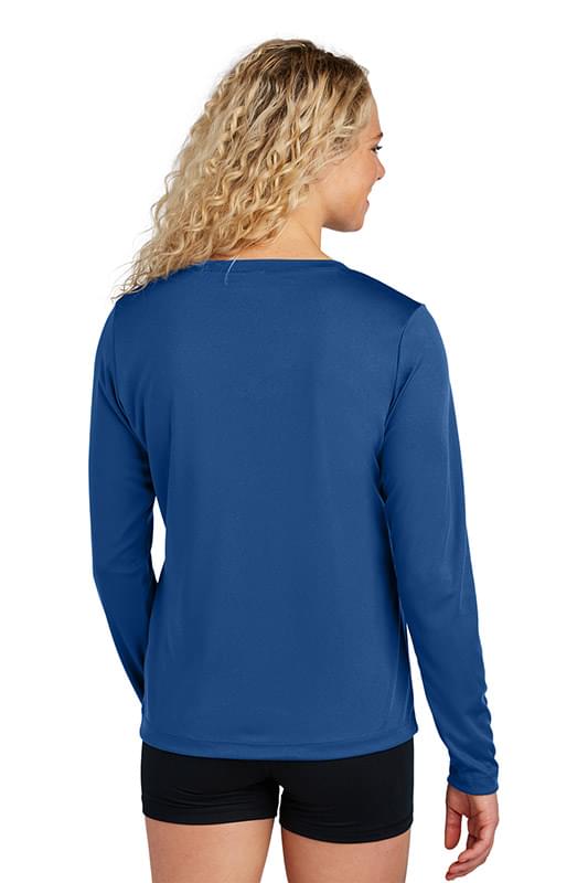 Sport-Tek &#174;  Women's Long Sleeve PosiCharge &#174;  Competitor&#153; V-Neck Tee. LST353LS