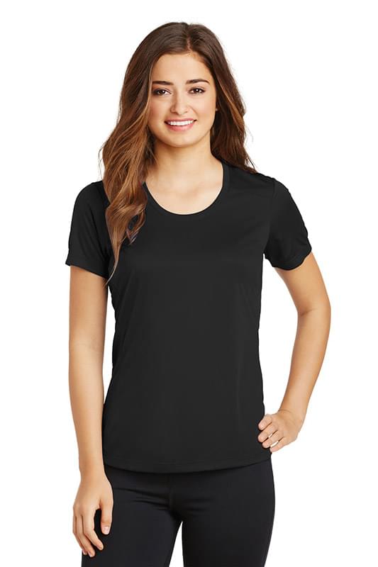 Sport-Tek &#174;  Ladies PosiCharge &#174;  Elevate Scoop Neck Tee. LST380