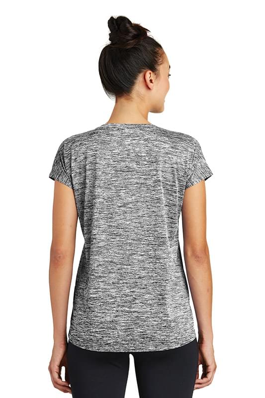 Sport-Tek &#174;  Ladies PosiCharge &#174;  Electric Heather Sporty Tee. LST390