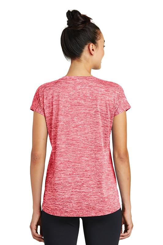 Sport-Tek &#174;  Ladies PosiCharge &#174;  Electric Heather Sporty Tee. LST390