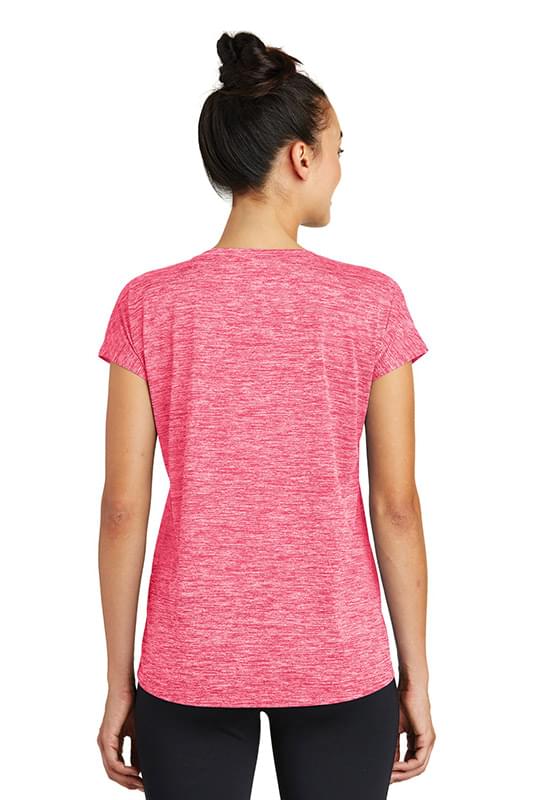 Sport-Tek &#174;  Ladies PosiCharge &#174;  Electric Heather Sporty Tee. LST390