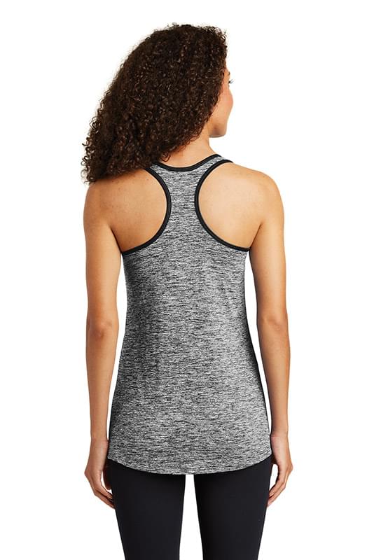 Sport-Tek ® Ladies PosiCharge ® Electric Heather Racerback Tank. LST396 Sport-Tek ® Ladies PosiCharge ® Electric Heather Racerback Tank. LST396