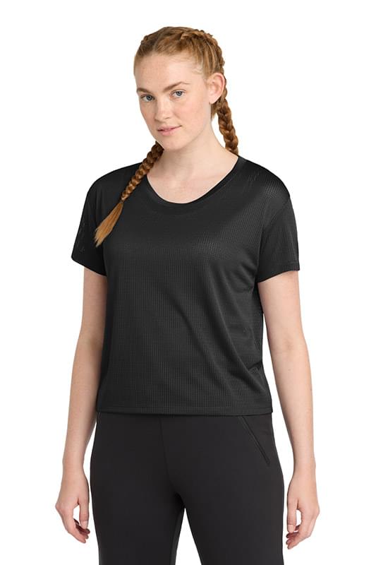 Sport-Tek  ®  Women's PosiCharge  ®  Draft Crop Tee. LST411