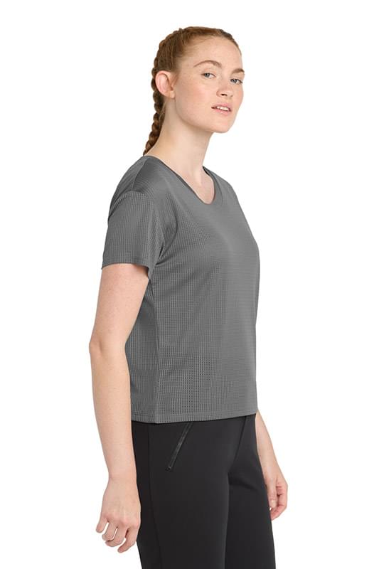 Sport-Tek  ®  Women's PosiCharge  ®  Draft Crop Tee. LST411