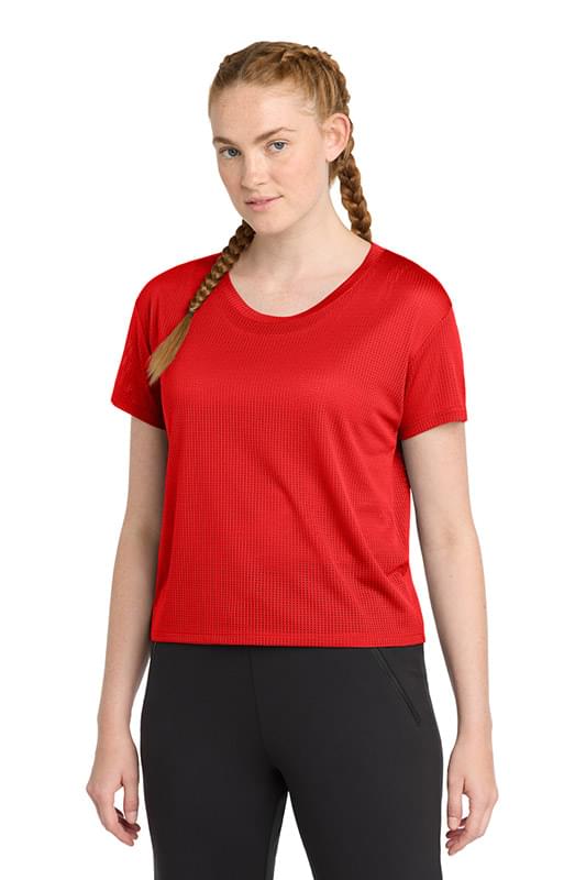 Sport-Tek  ®  Women's PosiCharge  ®  Draft Crop Tee. LST411