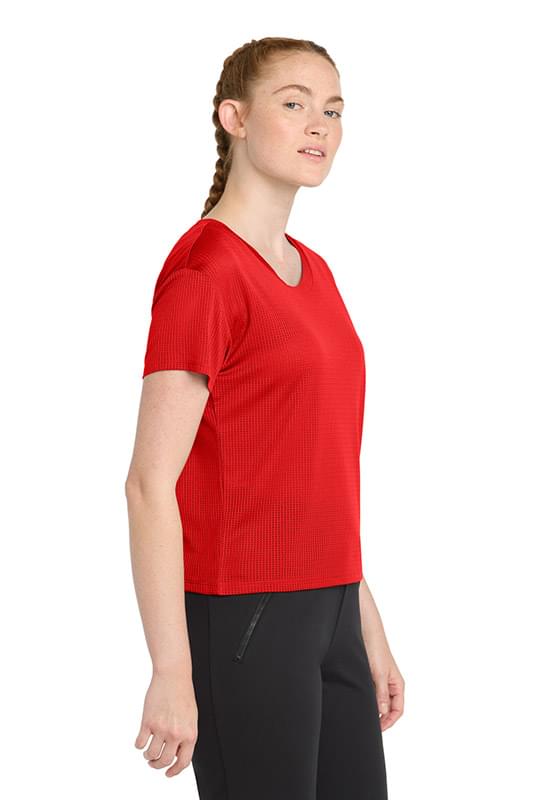 Sport-Tek  ®  Women's PosiCharge  ®  Draft Crop Tee. LST411