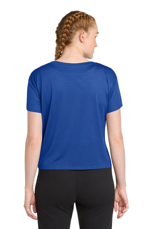 Sport-Tek  ®  Women's PosiCharge  ®  Draft Crop Tee. LST411