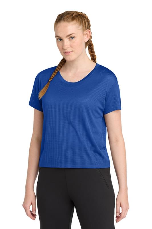Sport-Tek  ®  Women's PosiCharge  ®  Draft Crop Tee. LST411