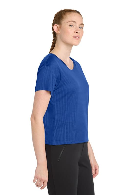 Sport-Tek  ®  Women's PosiCharge  ®  Draft Crop Tee. LST411