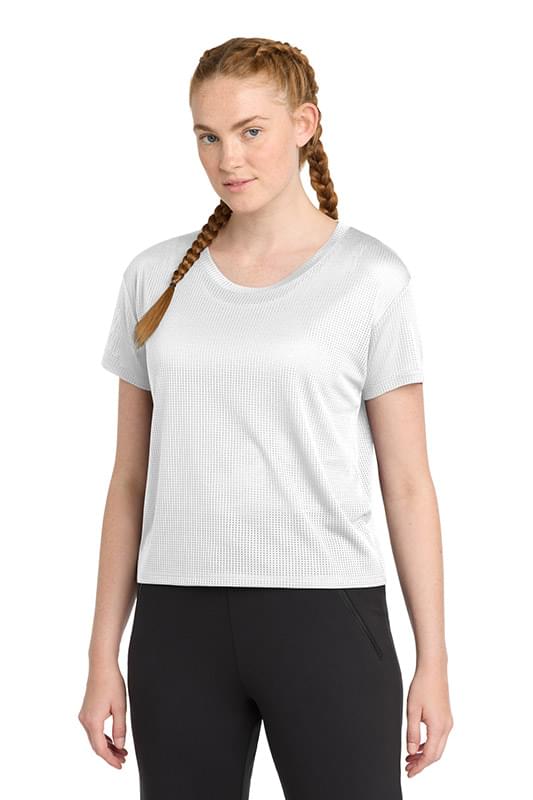 Sport-Tek  ®  Women's PosiCharge  ®  Draft Crop Tee. LST411