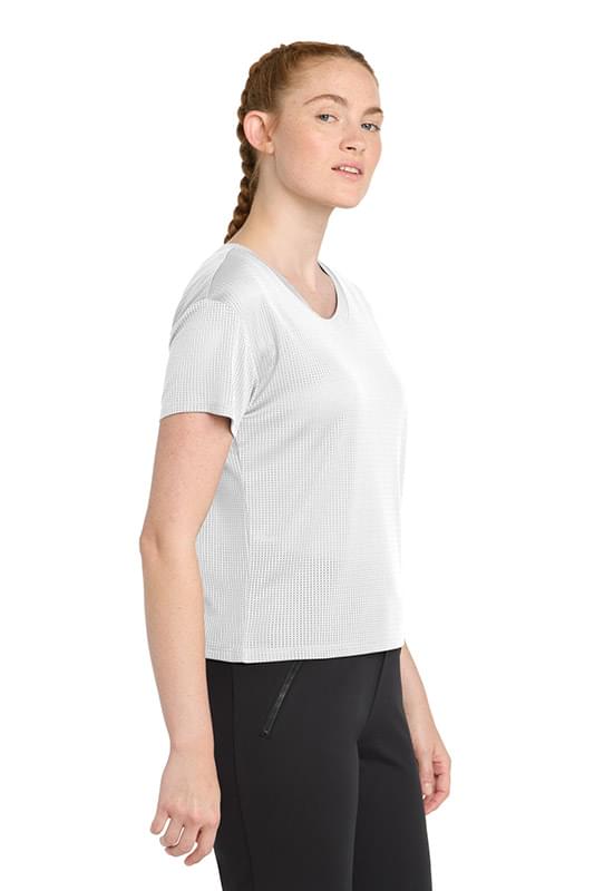 Sport-Tek  ®  Women's PosiCharge  ®  Draft Crop Tee. LST411